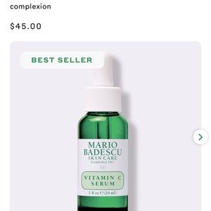 🌸Mario Badescu Vitamin C Serum with Travel Size Free Gifts